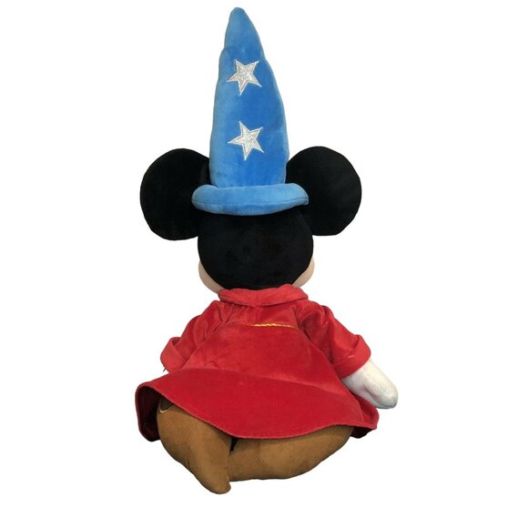 Disney Mickey Mouse Sorcerer Fantasia Official Disney Store Exclusive 24" Plush - Picture 2 of 8